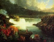 Thomas Cole Niagara Falls oil painting on canvas